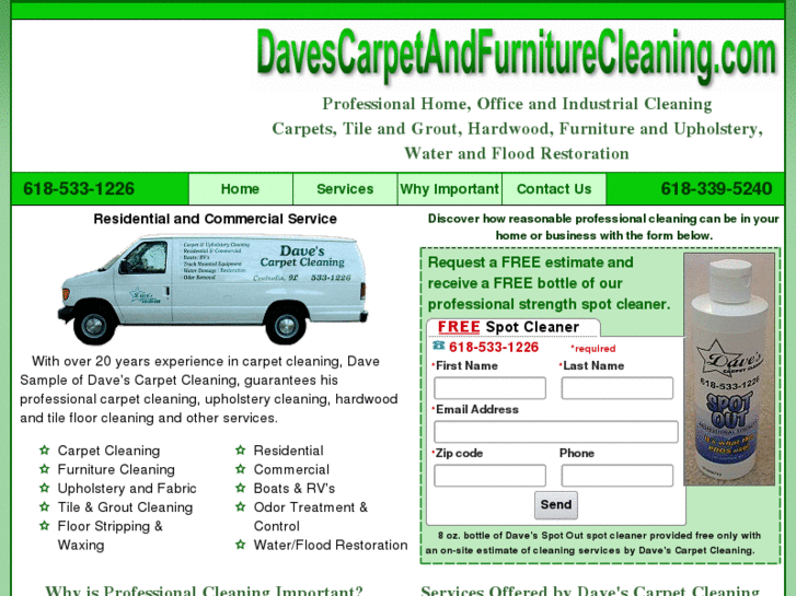 www.davescarpetandfurniturecleaning.com