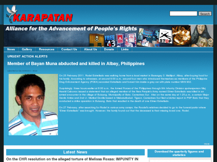 www.karapatan.org