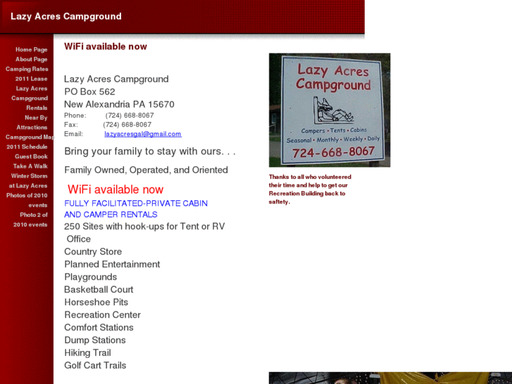 www.lazy-acres-campground.net