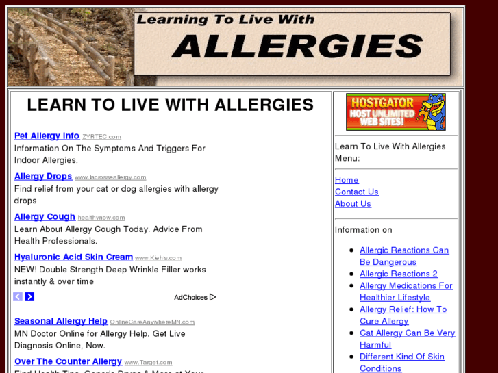 www.learntolivewithallergies.com