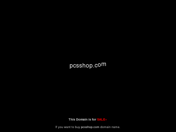 www.pcsshop.com