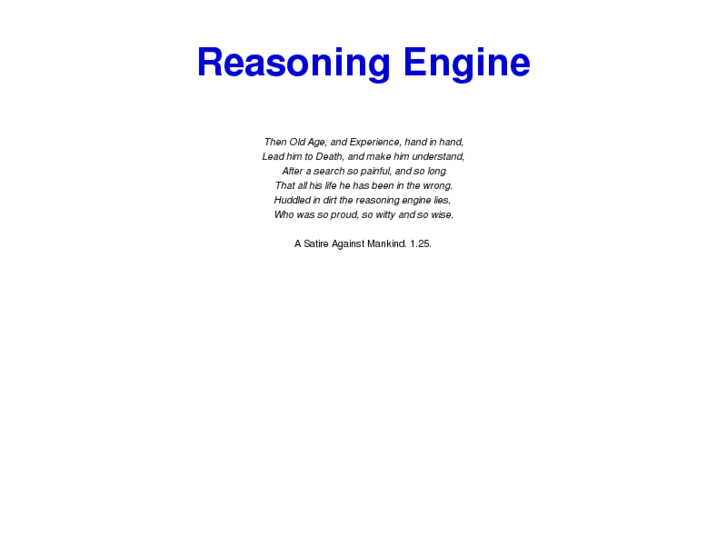 www.reasoningengine.co.uk