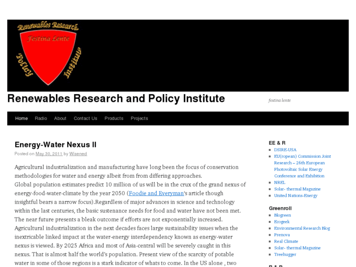 www.renewablesresearchandpolicyinstitute.com