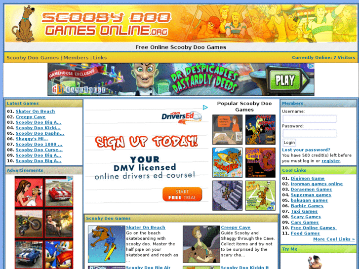 www.scoobydoogamesonline.org