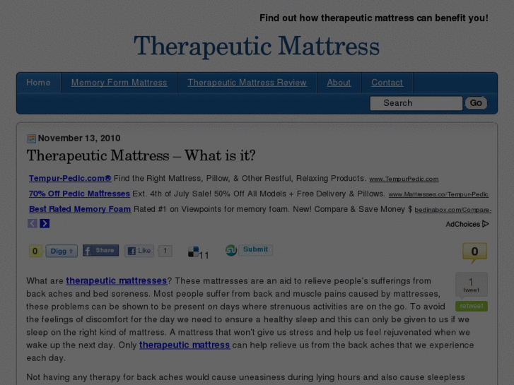 www.therapeuticmattress.org