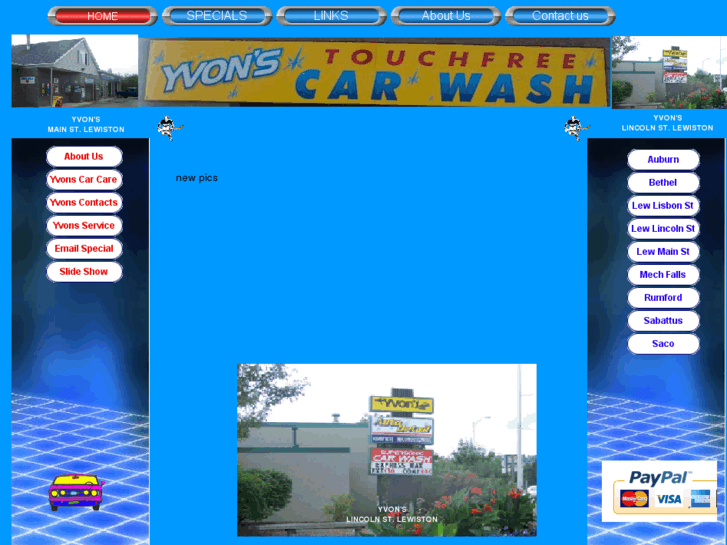 www.yvonscarwash.net