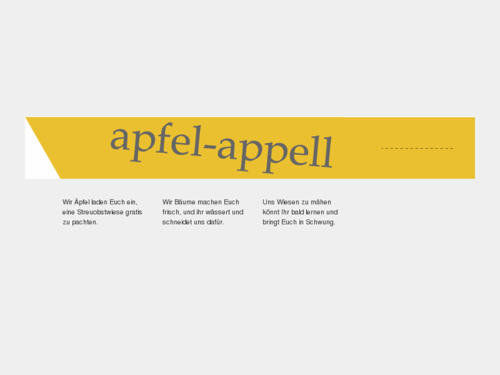 www.apfel-appell.de