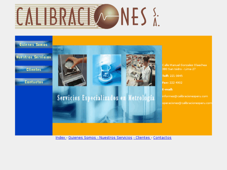 www.calibracionesperu.com