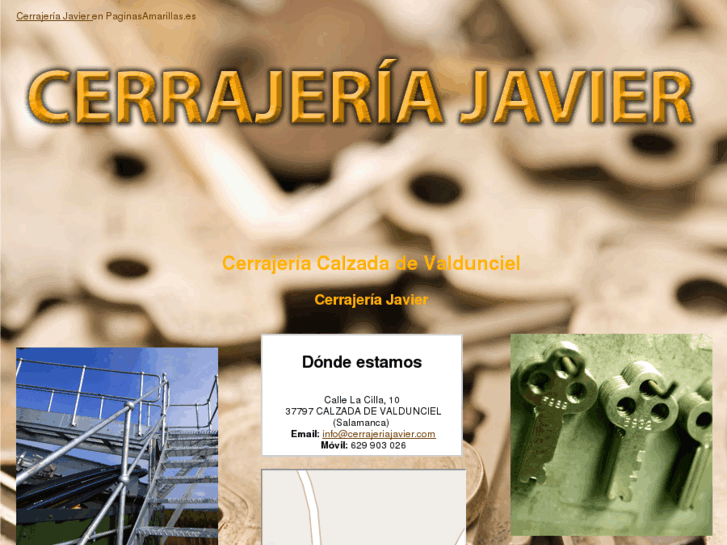 www.cerrajeriajavier.com