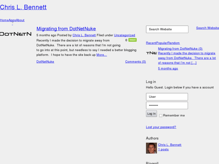 www.chrislbennett.net
