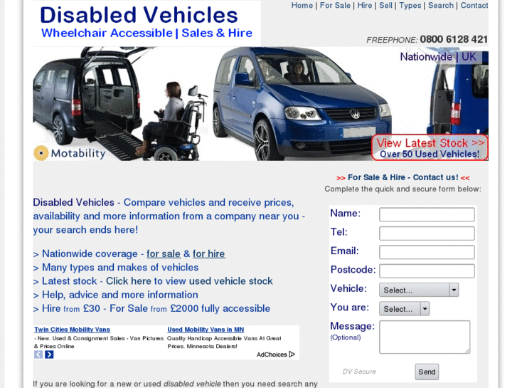 www.disabledvehicles.org.uk