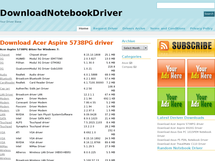 www.downloadnotebookdriver.com