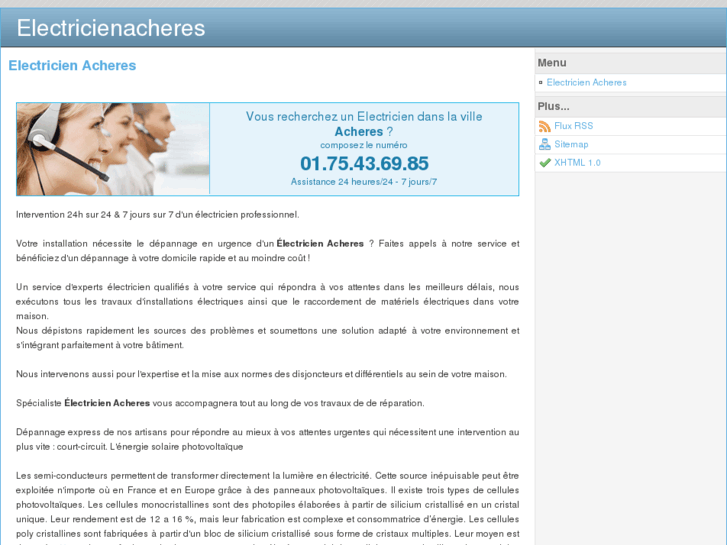 www.electricienacheres.com