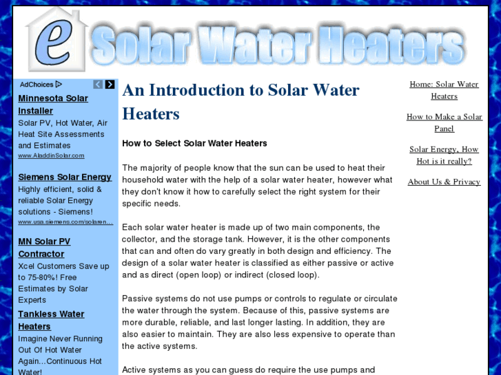 www.esolarwaterheaters.com