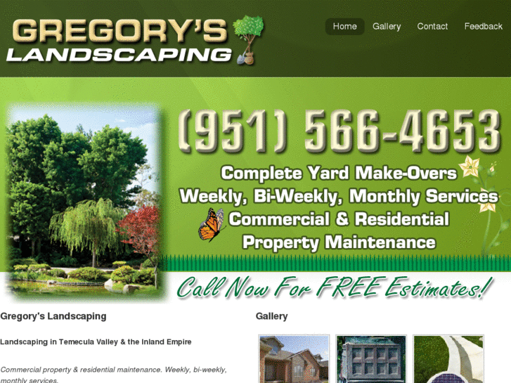 www.gregoryslandscaping.net