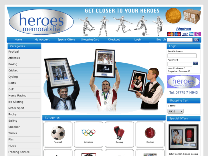 www.heroes-memorabilia.com