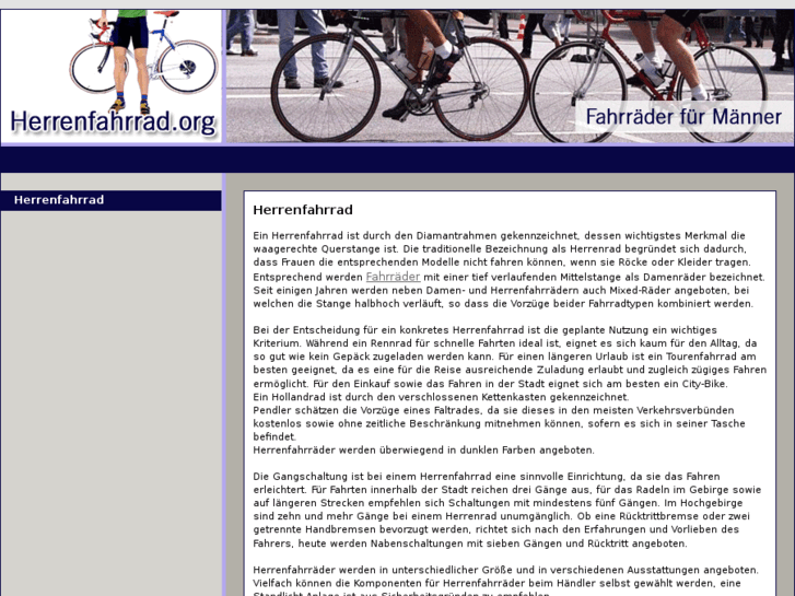 www.herrenfahrrad.org