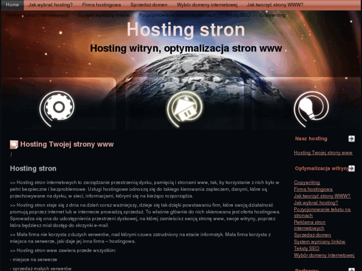 www.hostingstron.com.pl