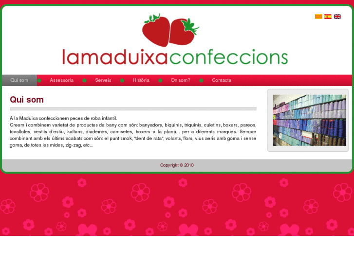 www.lamaduixaconfeccions.com