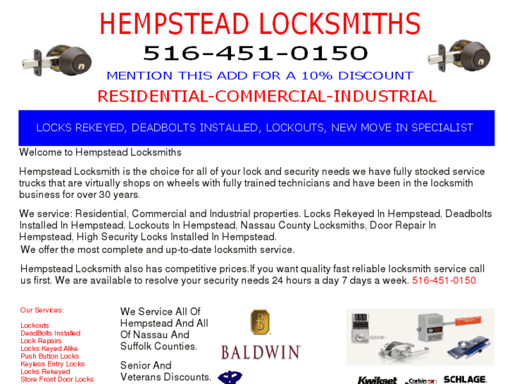 www.locksmithshempstead.com