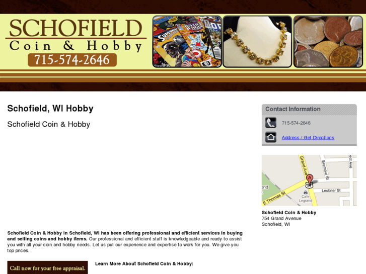 www.schofieldcoinandhobby.com