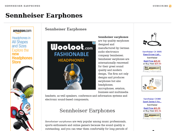 www.sennheiserearphones.net