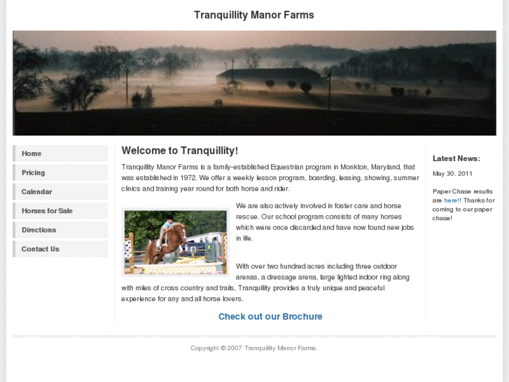 www.tranquillitymanorfarm.com