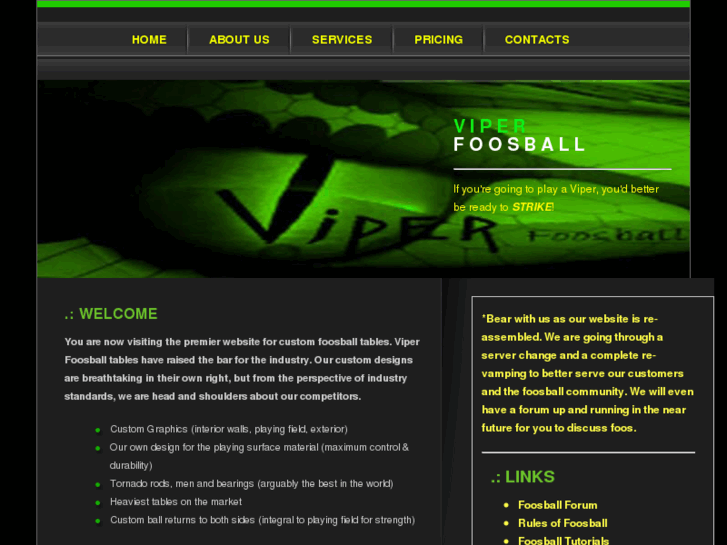 www.viperfoosball.com