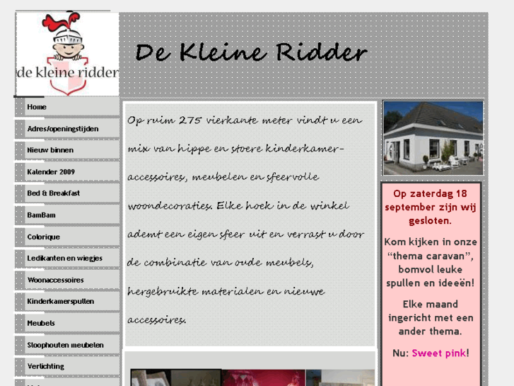 www.dekleineridder.nl