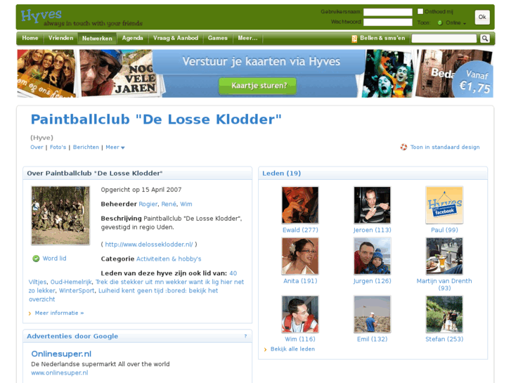 www.delosseklodder.nl