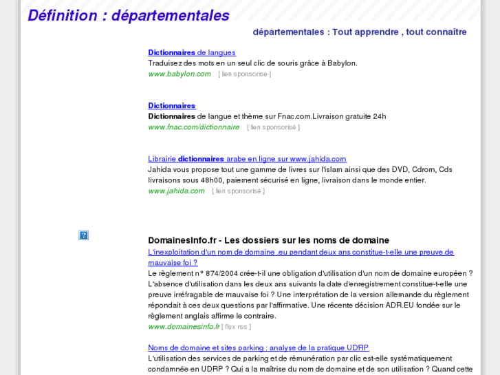 www.departementales.com