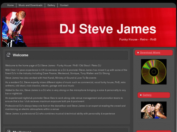 www.djstevejames.co.uk