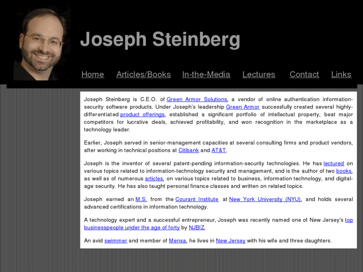 www.electjosephsteinberg.com