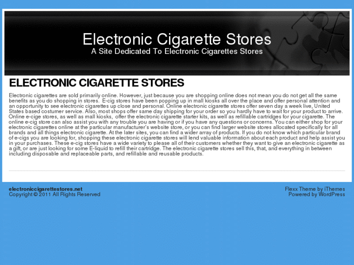 www.electroniccigarettestores.net