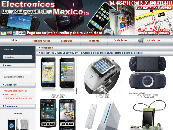 www.electronicosmexico.com