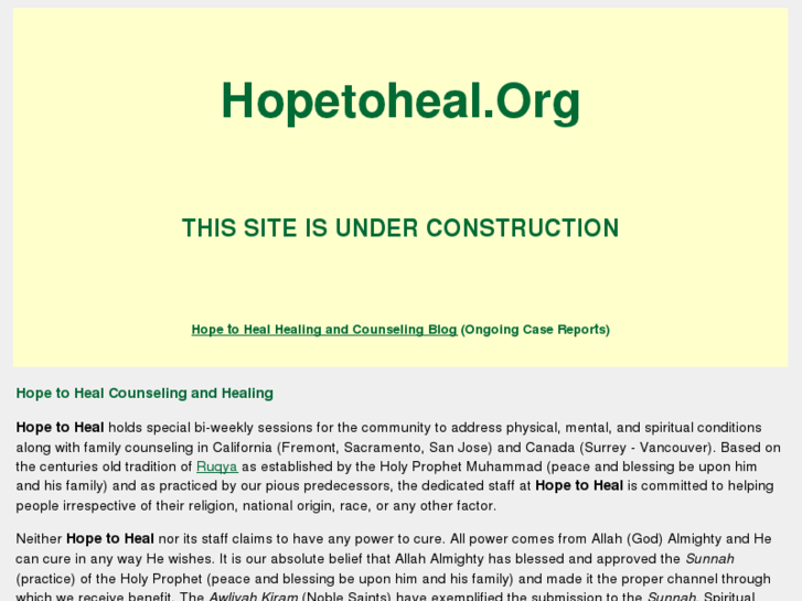 www.hopetoheal.org