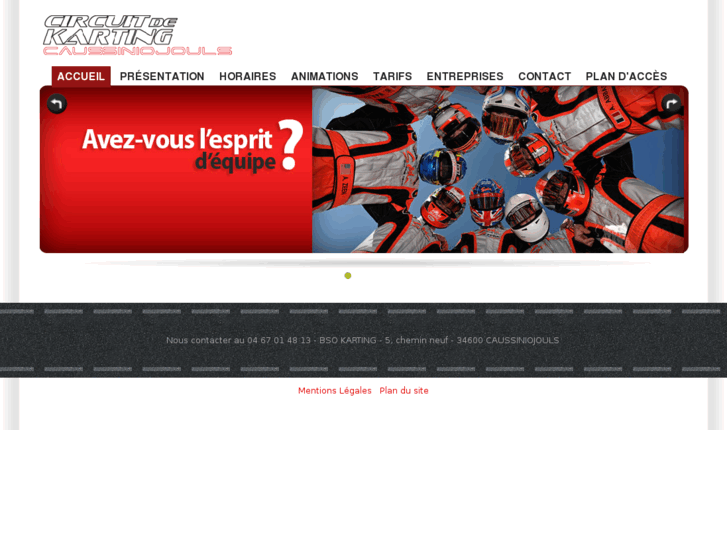 www.karting-caussiniojouls.com