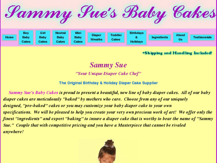 www.sammysuesbabycakes.com