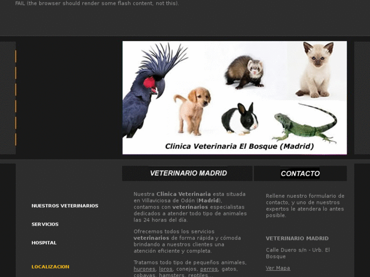 www.veterinariomadrid.es