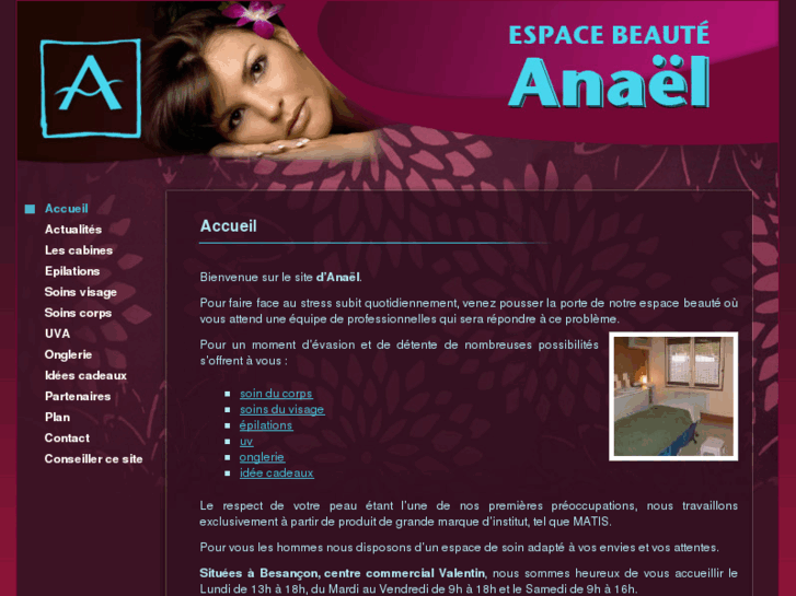 www.anael-espacebeaute.com