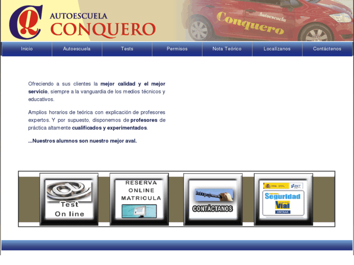 www.autoescuelaconquero.com