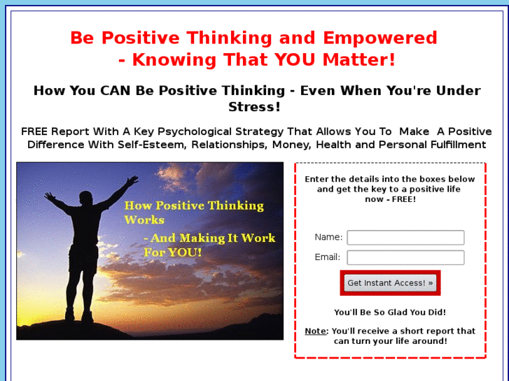 www.bepositivethinking.com