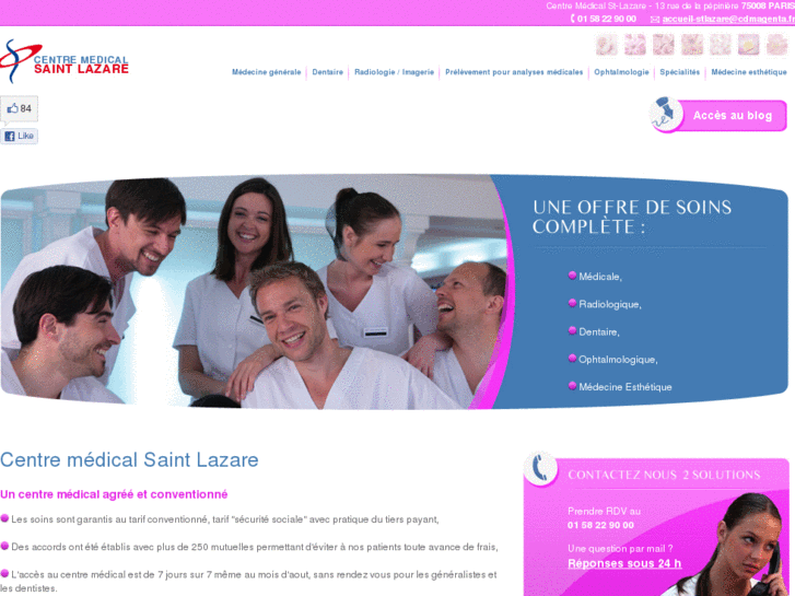 www.centre-medical-stlazare.com