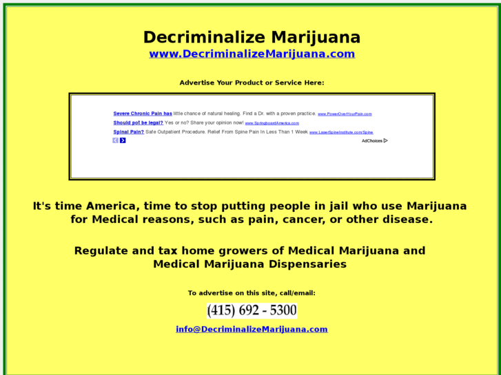 www.decriminalizemarijuana.com