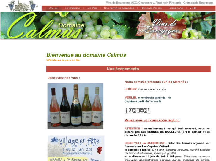 www.domaine-calmus.com