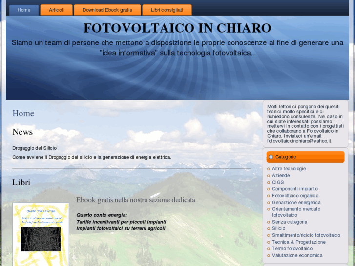 www.fotovoltaicoinchiaro.com