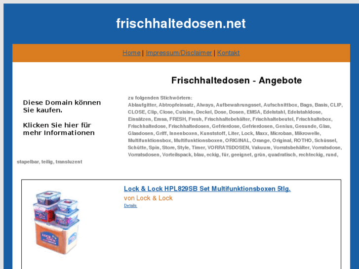 www.frischhaltedosen.net