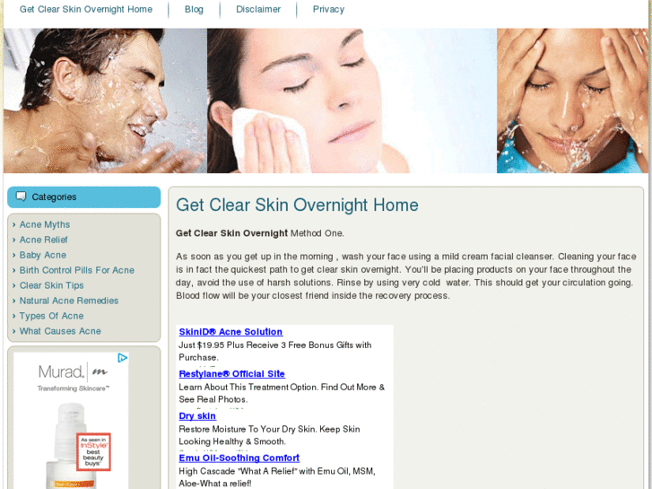 www.getclearskinovernight.com