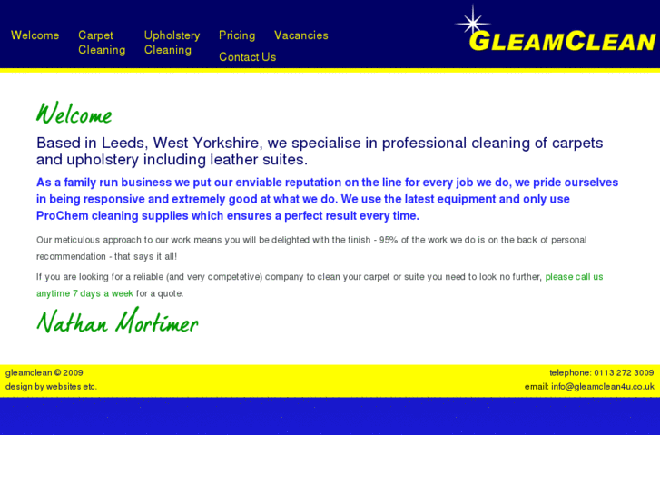 www.gleamclean4u.co.uk
