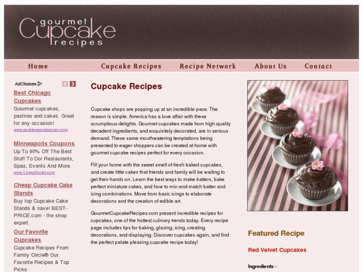 www.gourmetcupcakerecipes.com